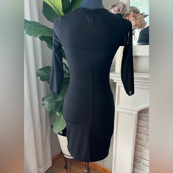 Shaper sheer black dress size xs - Picture 3 of 6